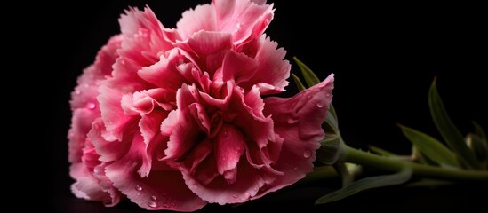 carnation flowers are blooming and beautiful.