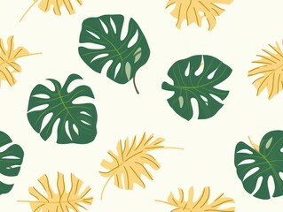 leaf seamless pattern