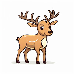 christmas reindeer ,Generated By Ai