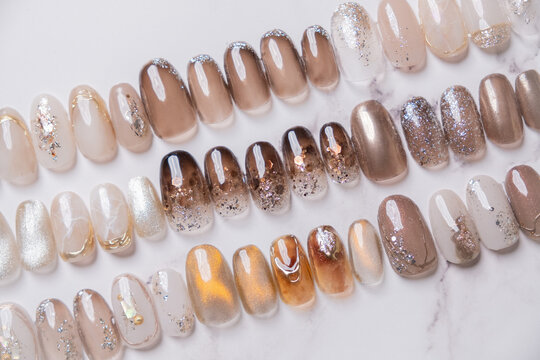 ネイルチップ/ジェルネイル/nail tip sample