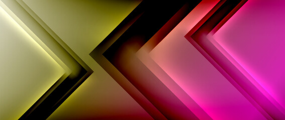 Modern creative geometric abstract background design