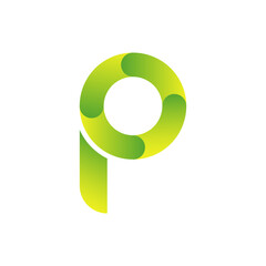 Monogram P design vector logo. Monogram initial letter mark P logo design. Monogram design vector logo. Monogram initial letter mark P logo design. Simple P monogram. Monogram P design logo