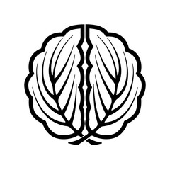 柏紋・総陰の抱き柏（そうかげのだきかしわ）/ 陰抱き柏（かげだきかしわ）