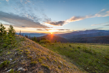 Montana Mountain Sunrise