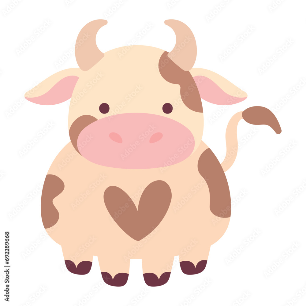 Sticker idul adha cow