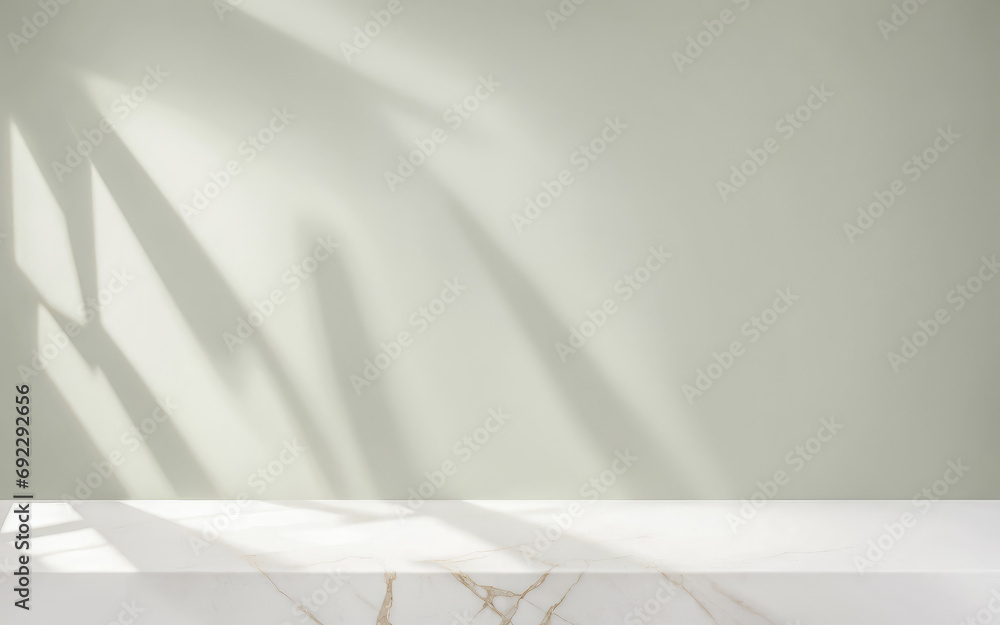 Aufkleber product placement background. minimalistic abstract light grey background for product presentation w