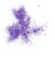 Purple Cosmos Universe Splash