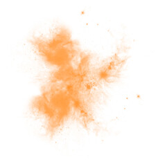 orange Cosmos Universe Splash