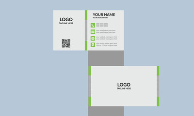 Modern Business Card,Double-sided creative business card template  Luxury business card design template,Portrait and landscape orientation Creative and Clean Business Card Template 
