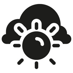 Weather Summer Bold Icon