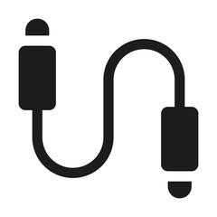 Audio Cable Bold Icon