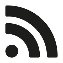 Fototapeta premium RSS Bold Icon