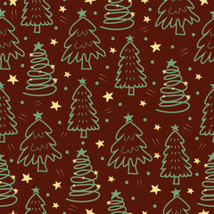 seamless christmas pattern