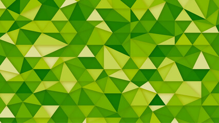 Fototapeta na wymiar Light Green, Yellow vector background with triangles. Modern abstract illustration with colorful triangles. Best design for poster, banner.
