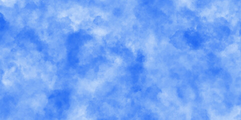 Blue rich sky with small clouds for background or wallpaper texture. fluffy white skies on a blue background. blue sky background with white clouds. 