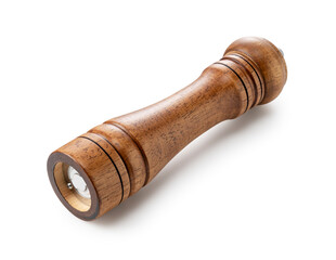 Pepper mill placed against a white background. © m________k____