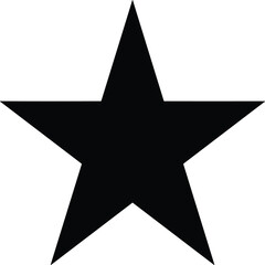 black star icon - obrazy, fototapety, plakaty