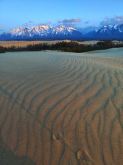 Chara desert. Russia