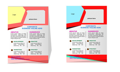 modern design flyer template for business eye catching flyer   