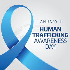 Flyers honoring the National Human Trafficking Awareness Day or promoting associated events might include vector graphics highlighting the holiday. design of flyers, celebratory materials.