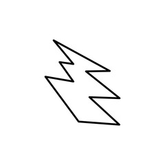 Hand drawn arrow sign board