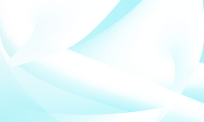 abstract light blue background with waves lines. Overlapping stripes and color gradients