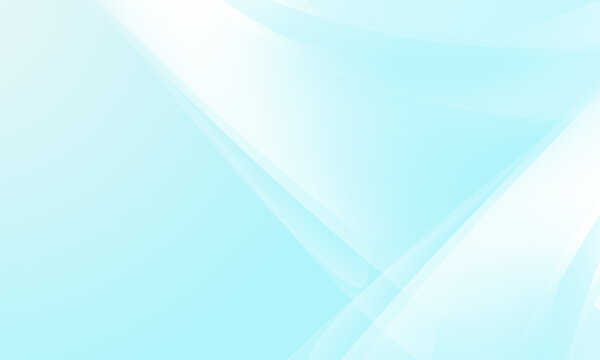 abstract light blue background with waves lines. Overlapping stripes and color gradients