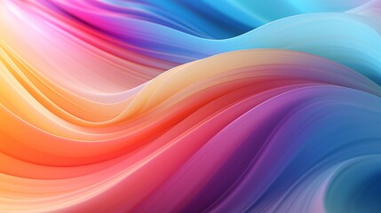 Obraz premium Abstract color gradient Ai Generative