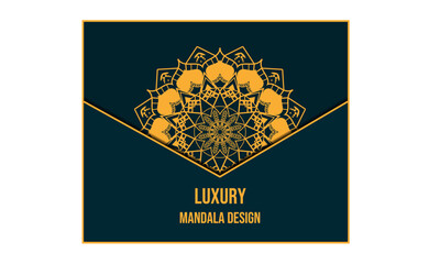 abstract and luxury mandala background design, Simple and Minimal.