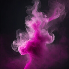 Fototapeta premium Smoke on dark background