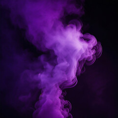Obraz premium Smoke on dark background