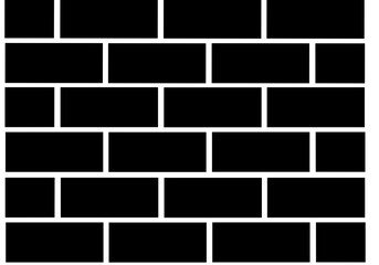 brick wall silhouette