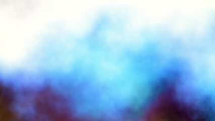 Obraz premium Nebula and galaxies in space. Abstract cosmos background