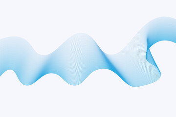 abstract line wave background design with glowing Shiny wave element. Modern gradient Futuristic technology concept. curved twisted waved pattern Brand new style Vector illustration.