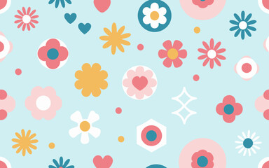 Floral background, Abstract. Good for fashion fabrics, postcards, email header, wallpaper, banner, events, covers, advertising, and more. Valentine's day, women's day, mother's day background.