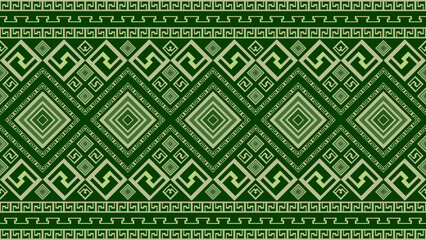 seamless pattern green fabric 