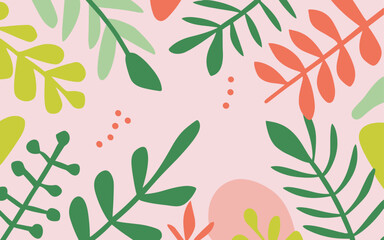 Floral background, Abstract. Good for fashion fabrics, postcards, email header, wallpaper, banner, events, covers, advertising, and more. Valentine's day, women's day, mother's day background.