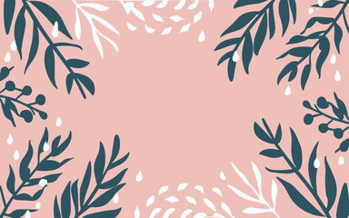 Floral background, Abstract. Good for fashion fabrics, postcards, email header, wallpaper, banner, events, covers, advertising, and more. Valentine's day, women's day, mother's day background.