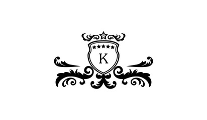 Luxury Stylish Alphabetical Logo K