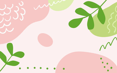 Floral background, Abstract. Good for fashion fabrics, postcards, email header, wallpaper, banner, events, covers, advertising, and more. Valentine's day, women's day, mother's day background.