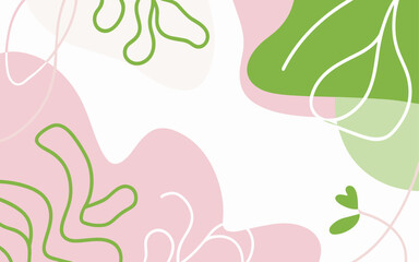 Floral background, Abstract. Good for fashion fabrics, postcards, email header, wallpaper, banner, events, covers, advertising, and more. Valentine's day, women's day, mother's day background.