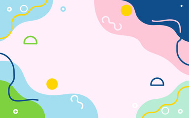 Abstract background poster. Good for fashion fabrics, children’s clothing, postcards, email header, wallpaper, banner, events, covers, advertising, and more.