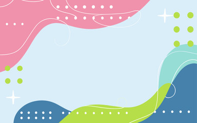 Abstract background poster. Good for fashion fabrics, children’s clothing, postcards, email header, wallpaper, banner, events, covers, advertising, and more.