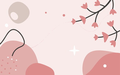 Abstract background poster. Good for fashion fabrics, postcards, email header, wallpaper, banner, events, covers, advertising, and more. Valentine's day, women's day, mother's day background.