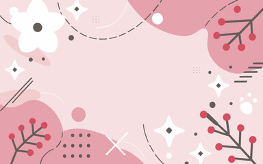 Abstract background poster. Good for fashion fabrics, postcards, email header, wallpaper, banner, events, covers, advertising, and more. Valentine's day, women's day, mother's day background.