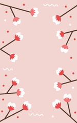 Floral background, Abstract. Good for fashion fabrics, postcards, email header, wallpaper, banner, events, covers, advertising, and more. Valentine's day, women's day, mother's day background.