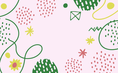 Floral background, Abstract. Good for fashion fabrics, postcards, email header, wallpaper, banner, events, covers, advertising, and more. Valentine's day, women's day, mother's day background.