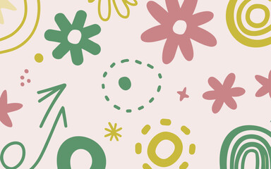 Floral background, Abstract. Good for fashion fabrics, postcards, email header, wallpaper, banner, events, covers, advertising, and more. Valentine's day, women's day, mother's day background.