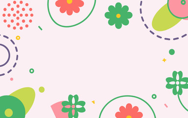 Floral background, Abstract. Good for fashion fabrics, postcards, email header, wallpaper, banner, events, covers, advertising, and more. Valentine's day, women's day, mother's day background.