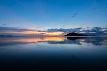 Sunset Pasak Cholasit Dam,Lopburi 
